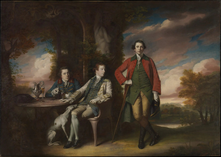 El honorable Henry Fane (1739–1802) con Inigo Jones y Charles Blair - Joshua Reynolds