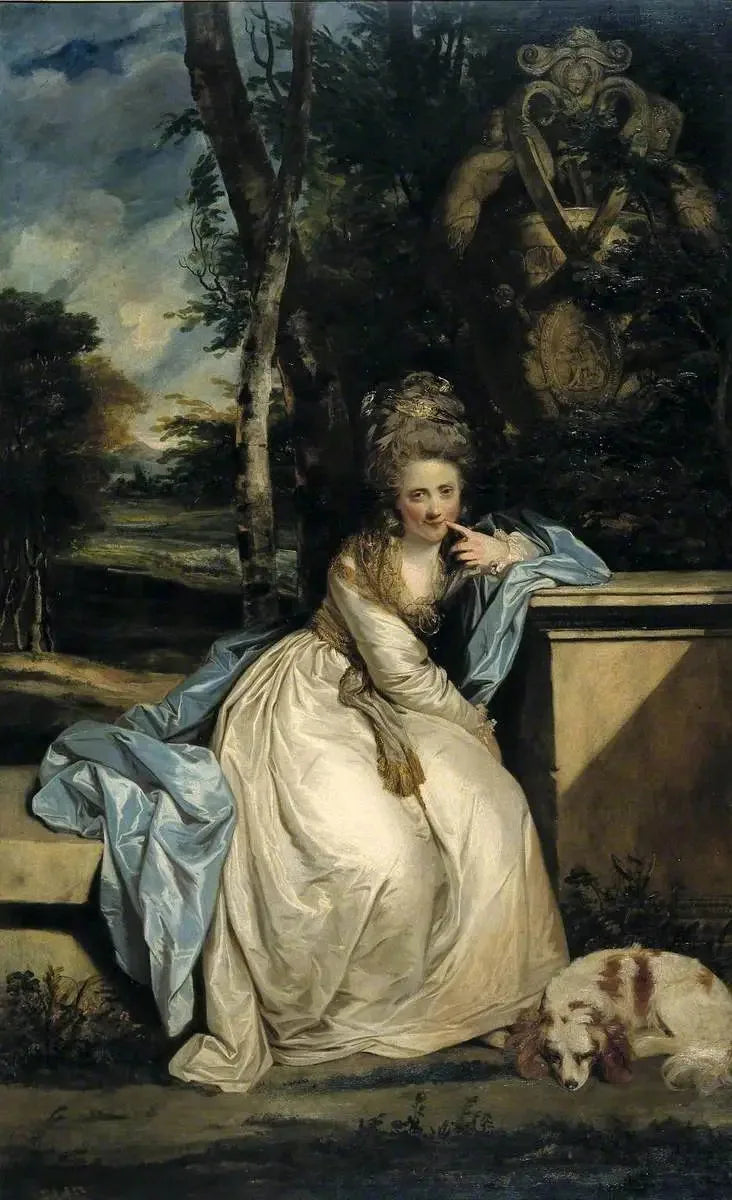 La honorable señorita Monckton - Joshua Reynolds