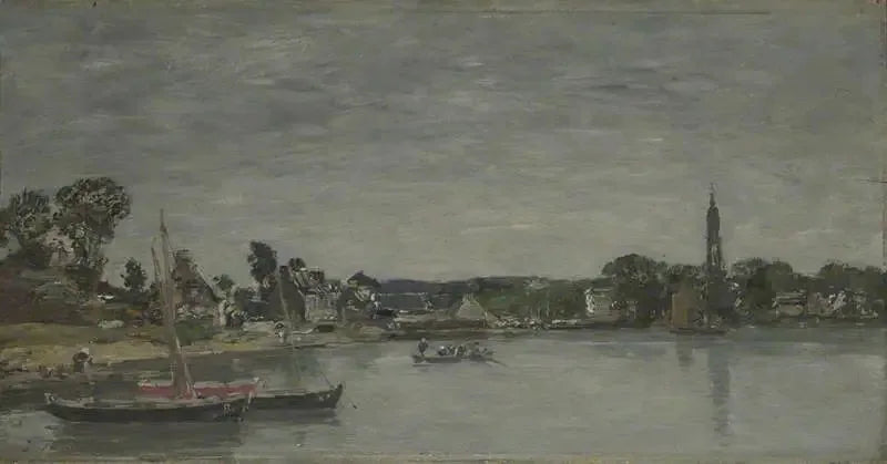 El Hospital-Camfrout, Bretaña - Eugène Boudin