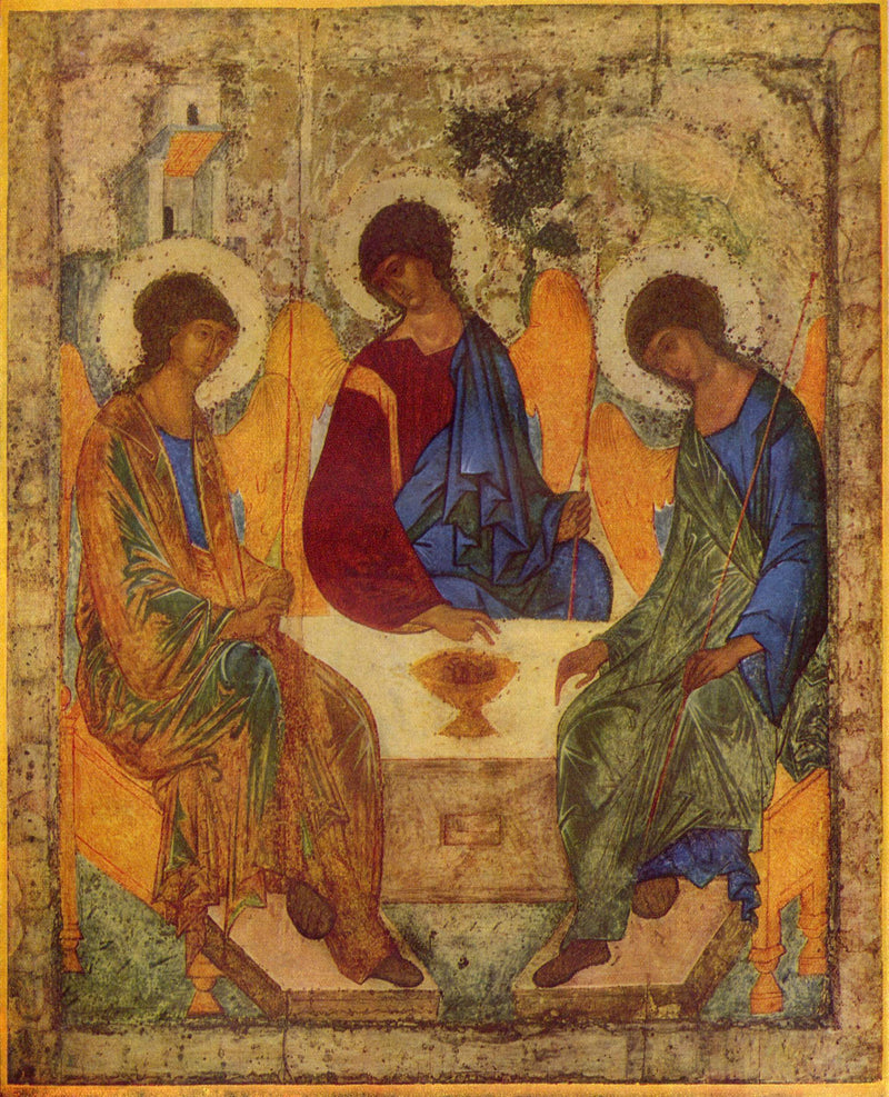 La hospitalidad de Abraham - Andreï Roublev