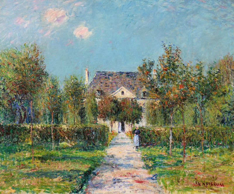 El hotel de Mademoiselle Ernestine, Saint-Jouin - Gustave Loiseau