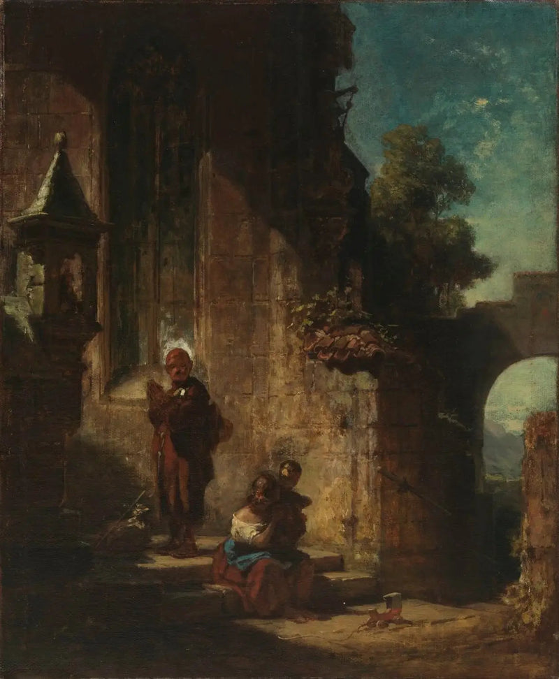 El hipócrita - Carl Spitzweg