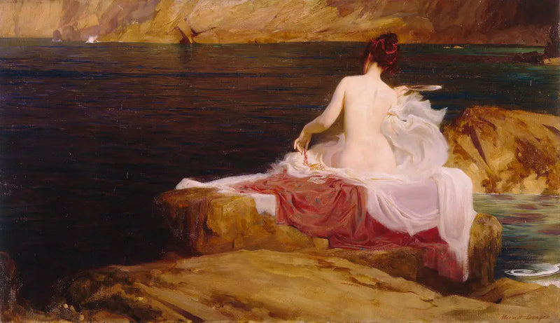 La isla de Calipso - Herbert Draper