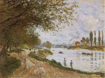 La isla de La Grande Jatte - Claude Monet
