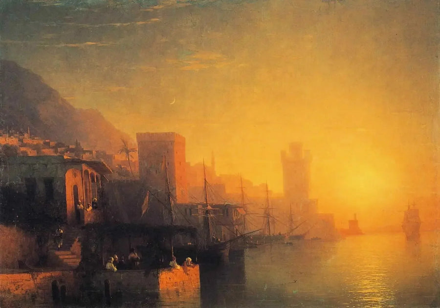 La isla de Rodas - Iván Aïvazovski