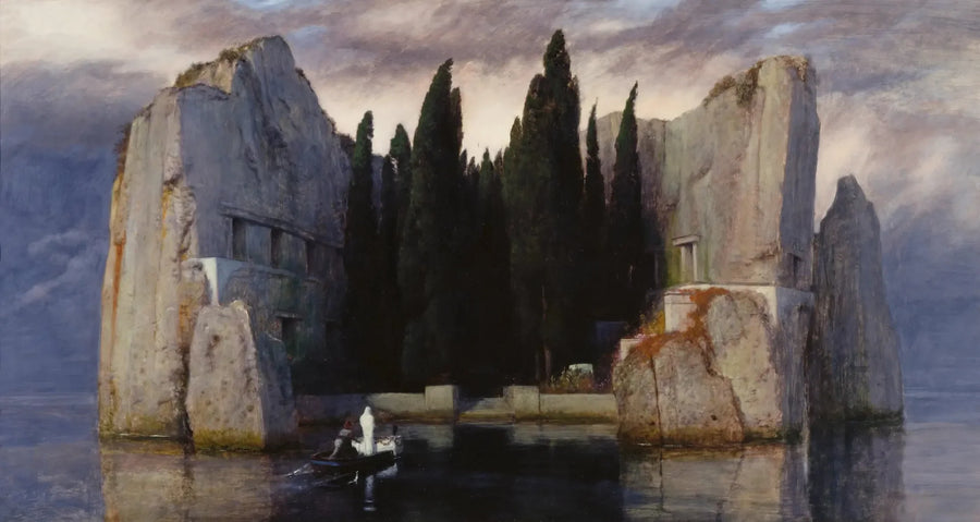 La isla de los muertos - Arnold Böcklin