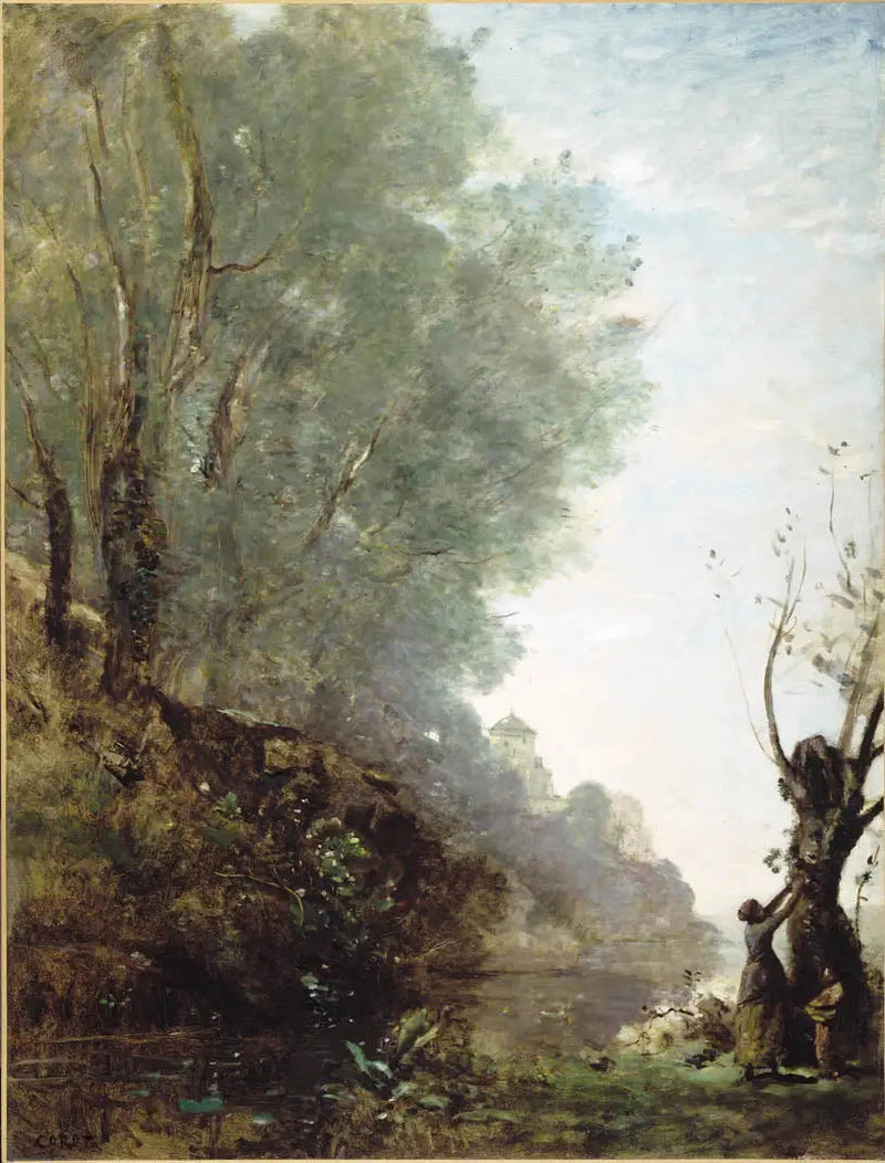 La isla feliz - Jean-Baptiste Camille Corot