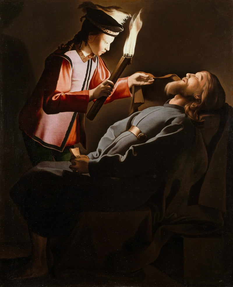 La imagen de San Alexis - Georges de La Tour