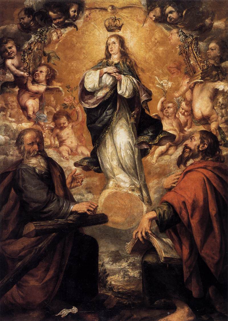 La Inmaculada Concepción con San Andrés y San Pablo - Juan de Valdés Leal