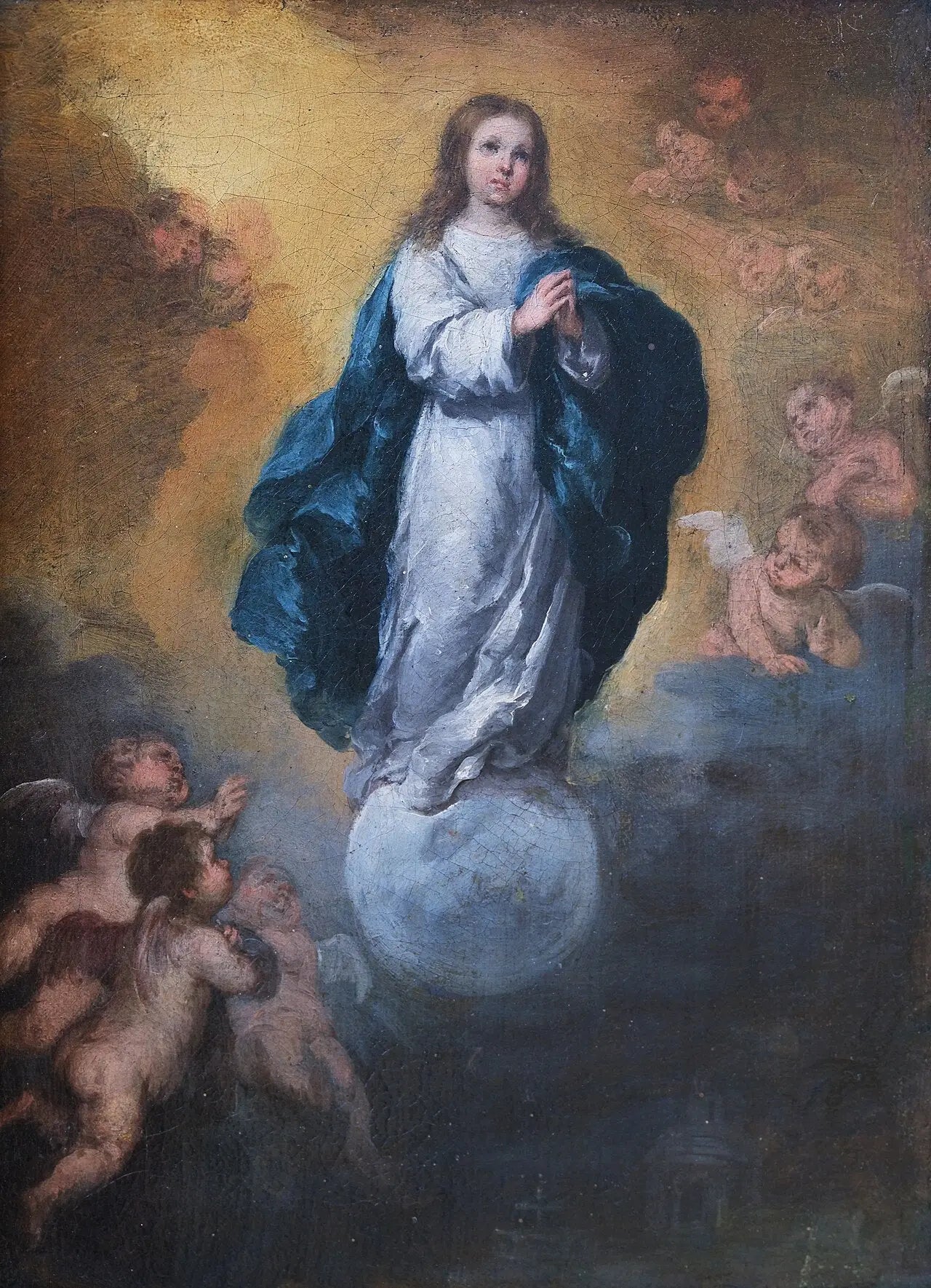 L'Immaculée Conception - Bartolomé Esteban Murillo image 1 tableau peint à l’huile sur toile