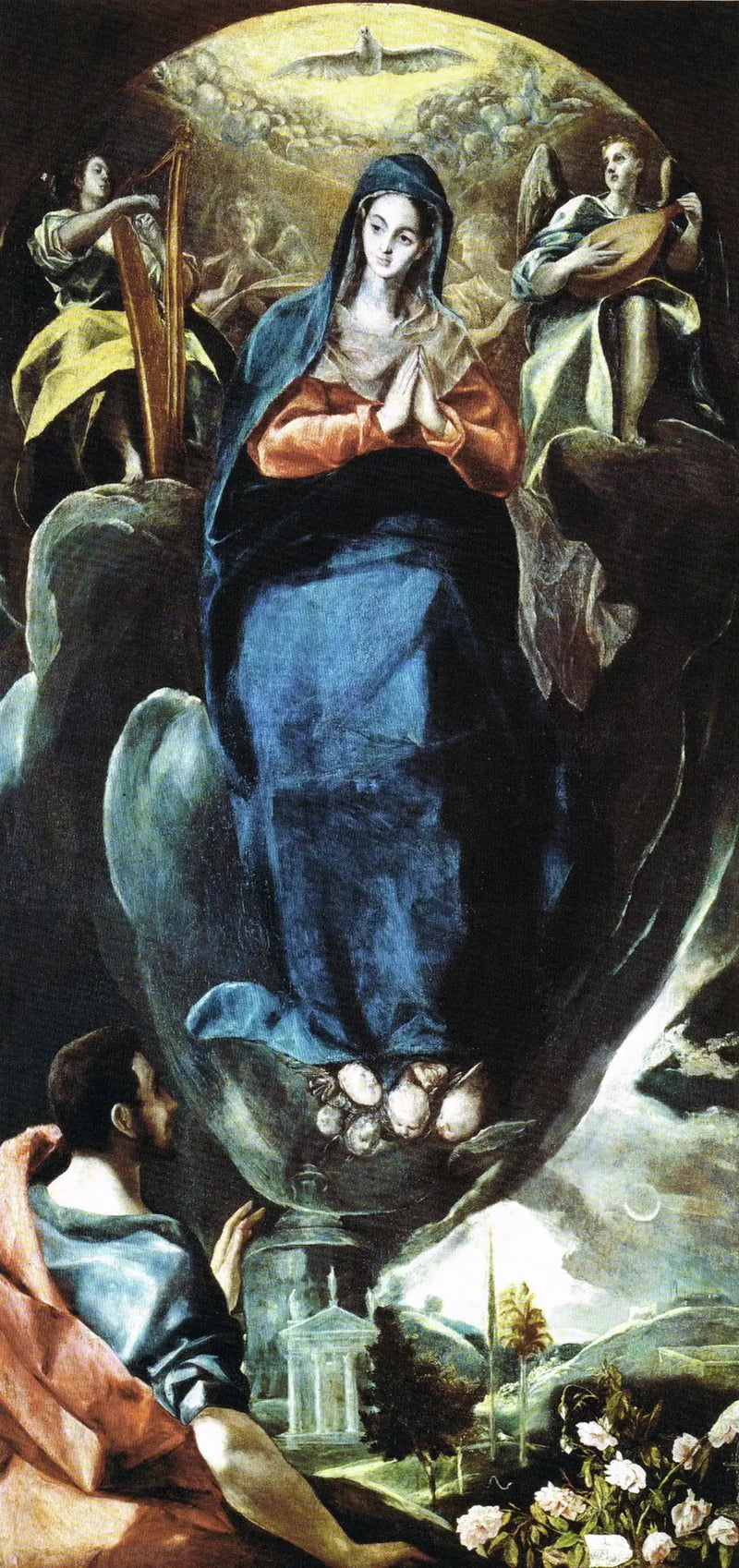 La Inmaculada Concepción vista por san Juan el Evangelista - El Greco