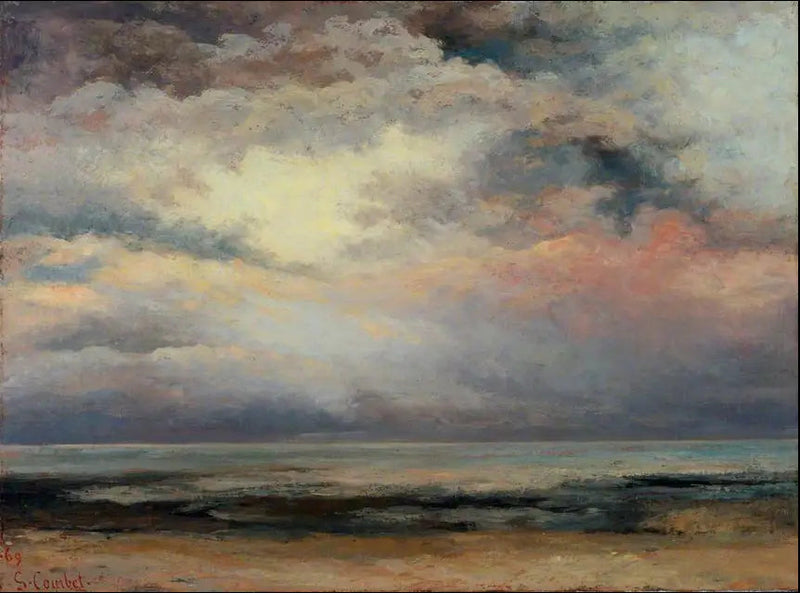 La inmensidad - Gustave Courbet