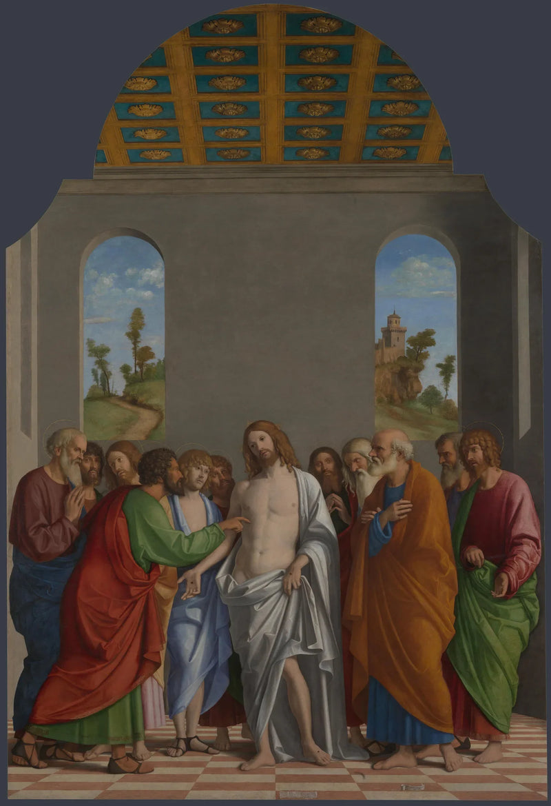La incredulidad de san Tomás - Cima da Conegliano