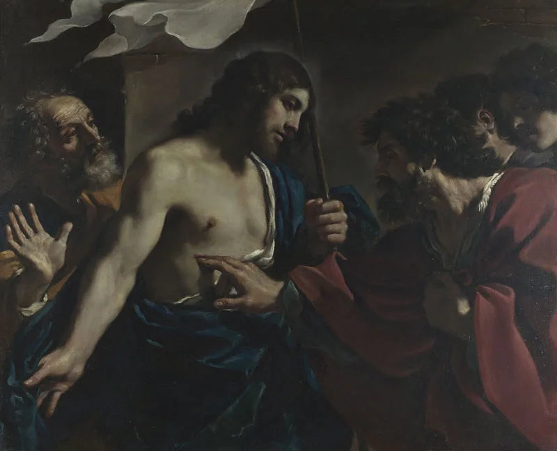 La incredulidad de san Tomás - Guercino
