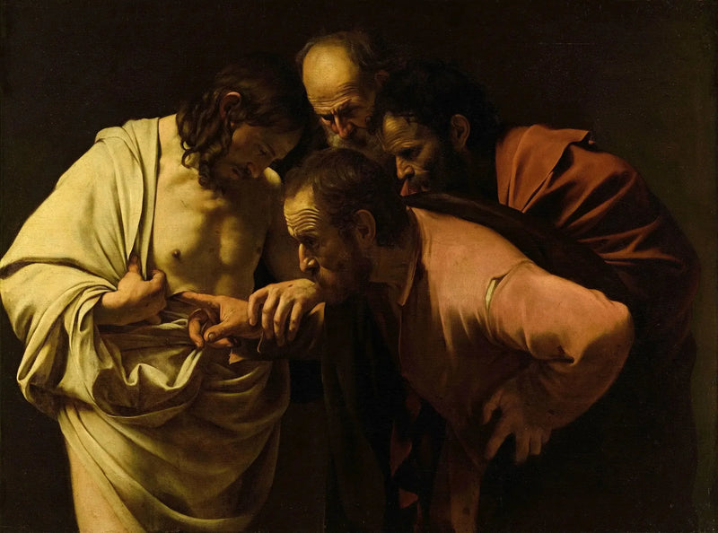 La Incredulidad de Santo Tomás - Caravaggio