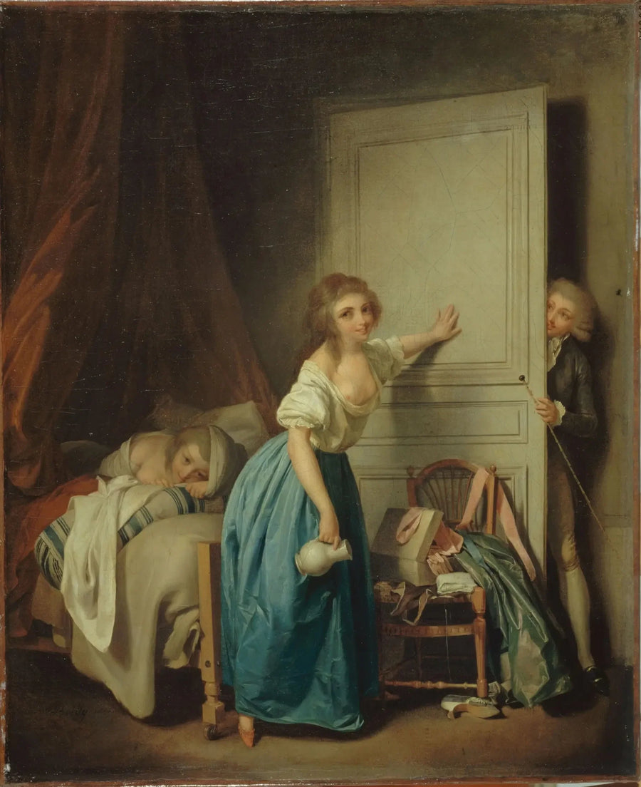 La Indiscreta - Louis-Léopold Boilly