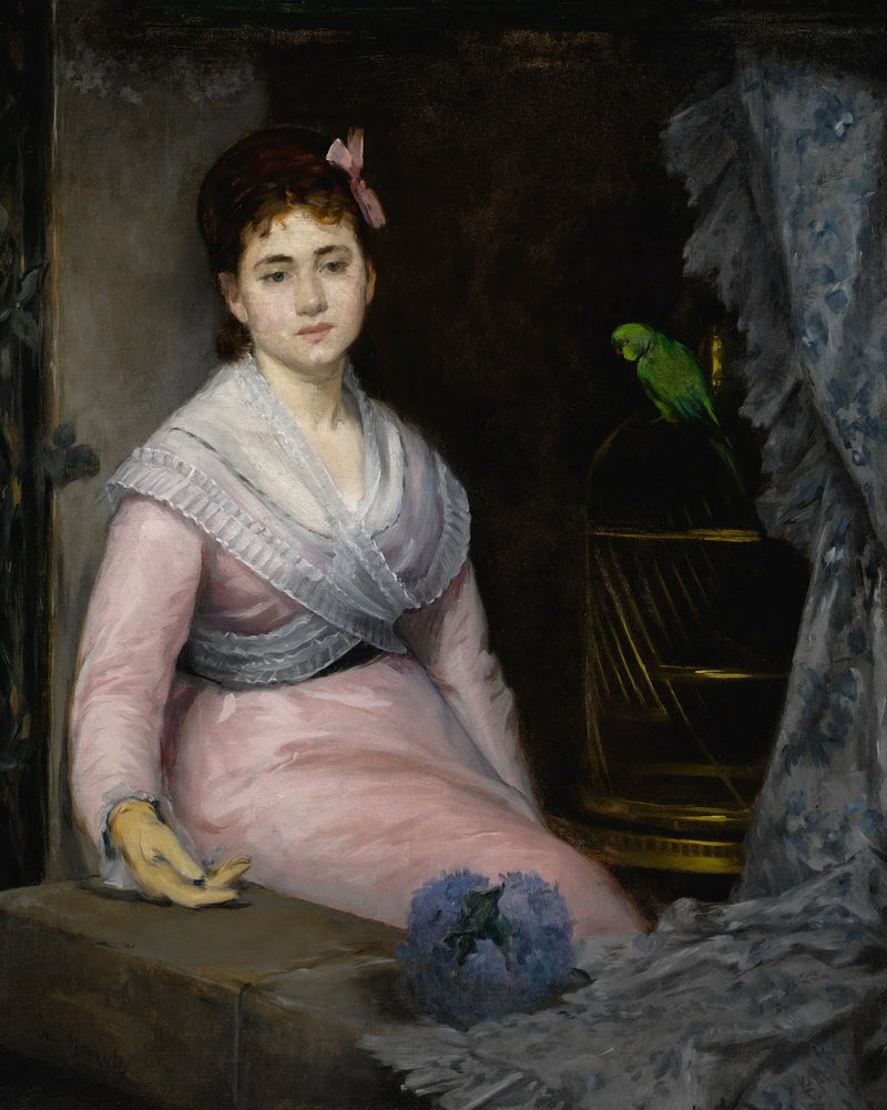 La indolencia - Eva Gonzalès