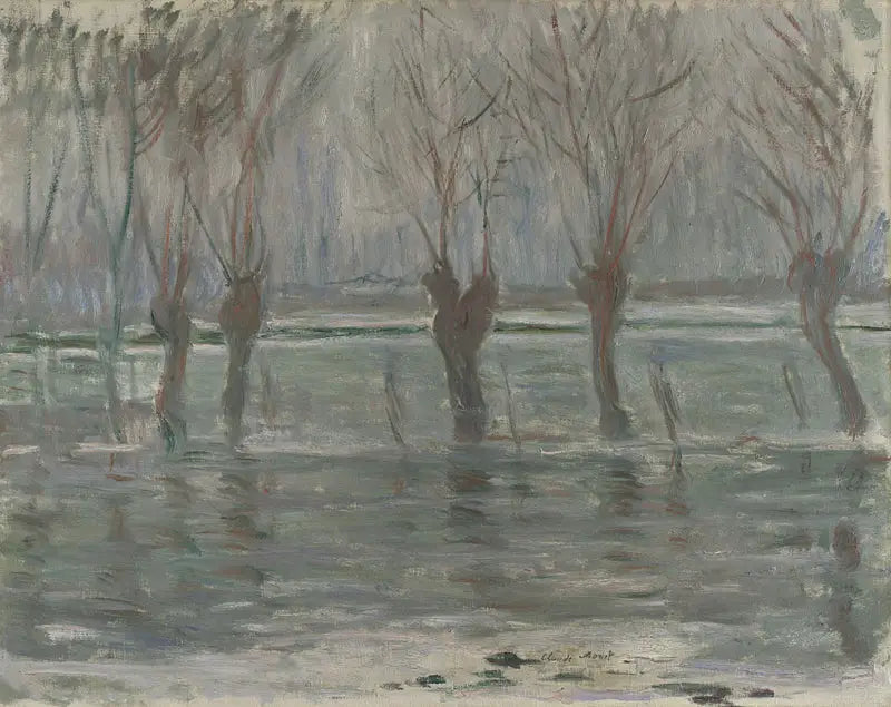La inundación - Claude Monet