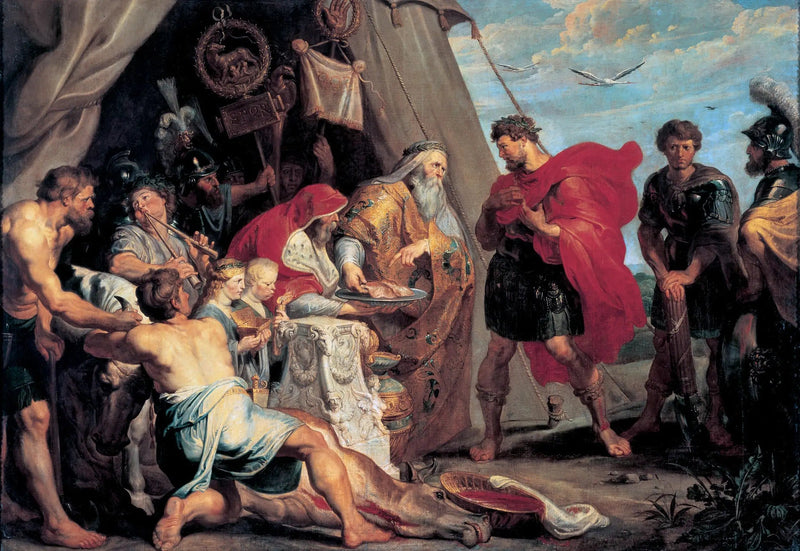 La interpretación de la víctima - Peter Paul Rubens