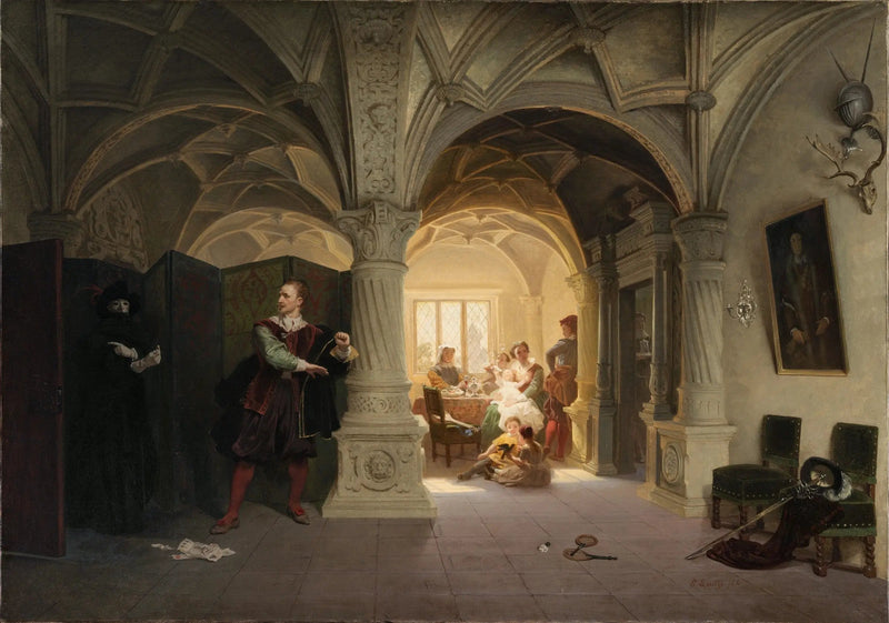 La invocación - Emanuel Leutze