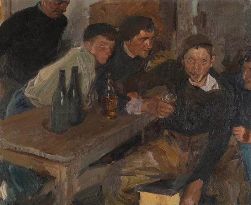 El Borracho, Zarauz - Joaquín Sorolla