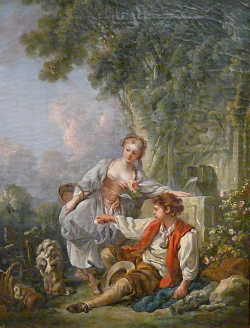 La obediencia recompensada - François Boucher