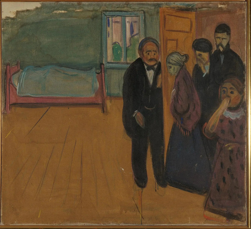 El Olor de la muerte - Edvard Munch