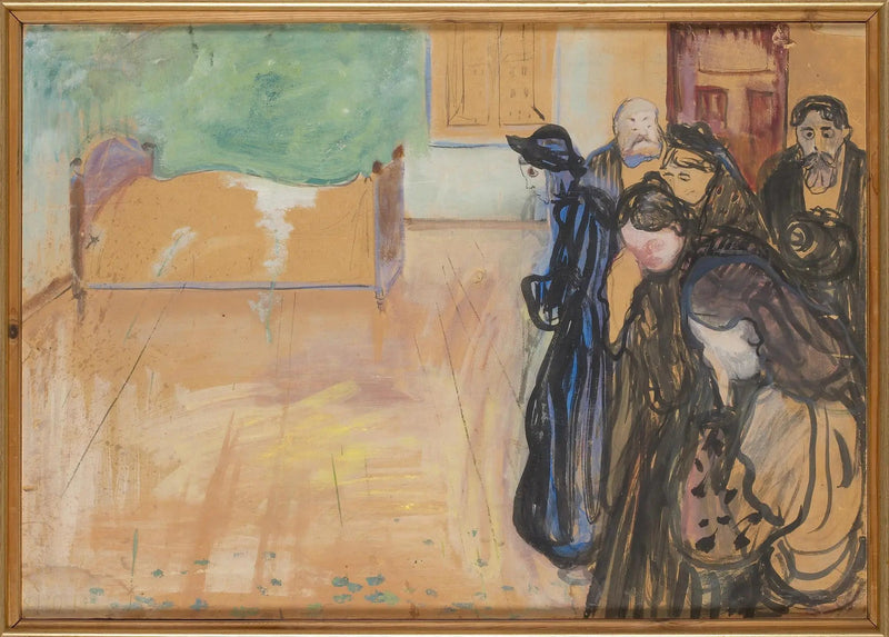 El Olor de la muerte - Edvard Munch