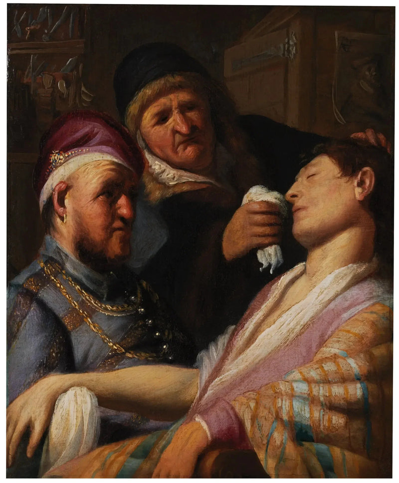 El Olfato, o el paciente inconsciente - Rembrandt