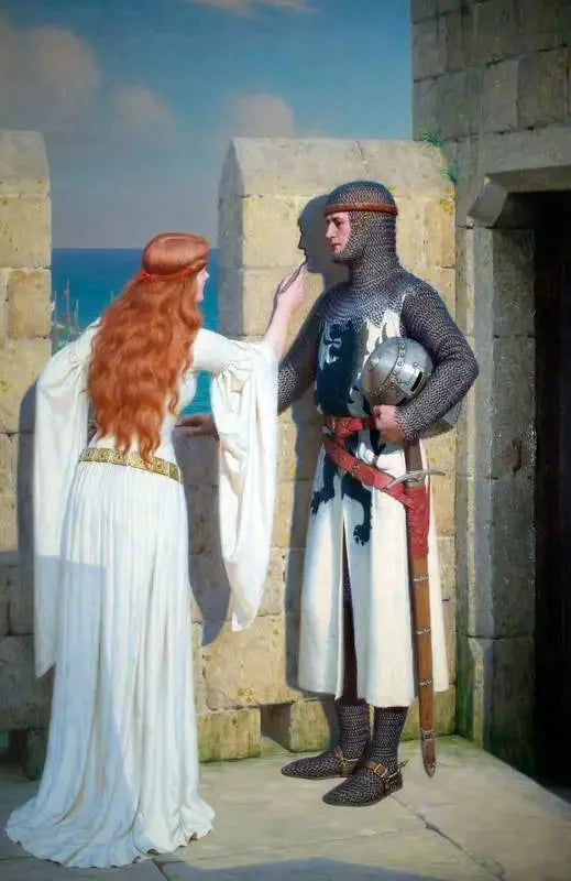 La sombra - Edmund Blair Leighton