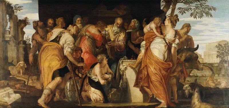 La unción de David - Paolo Veronese