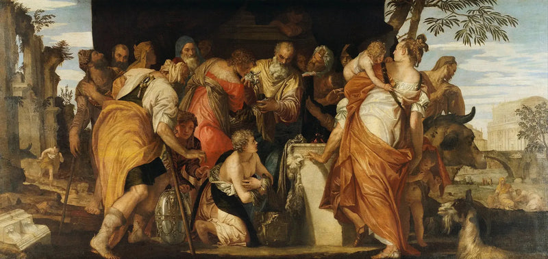 La unción de David - Paolo Veronese