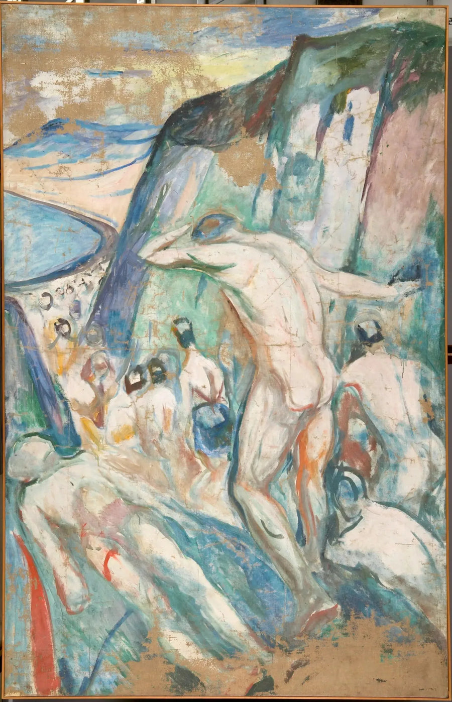 La Tormenta: parte derecha - Edvard Munch