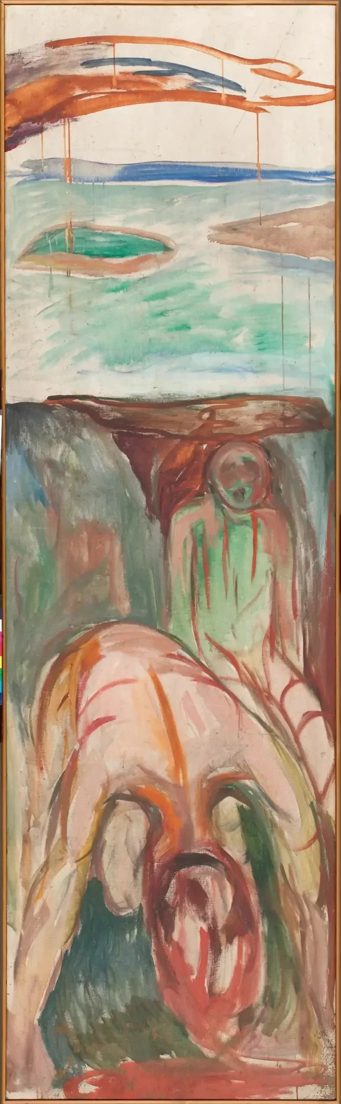 La Tormenta: parte media derecha - Edvard Munch