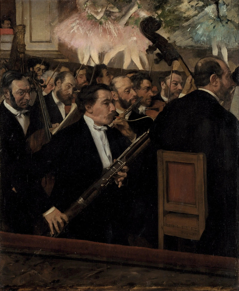 La Orquesta de la Ópera - Edgar Degas