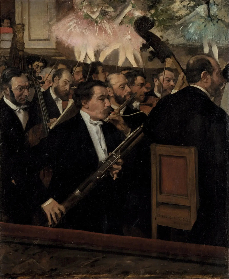 La Orquesta de la Ópera - Edgar Degas
