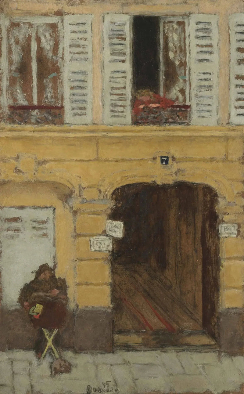 El órgano de Barbarie - Pierre Bonnard