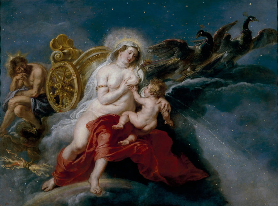 El origen de la Vía Láctea - Peter Paul Rubens