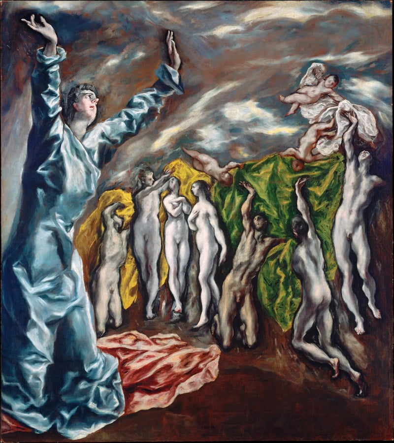 La apertura del quinto sello - El Greco