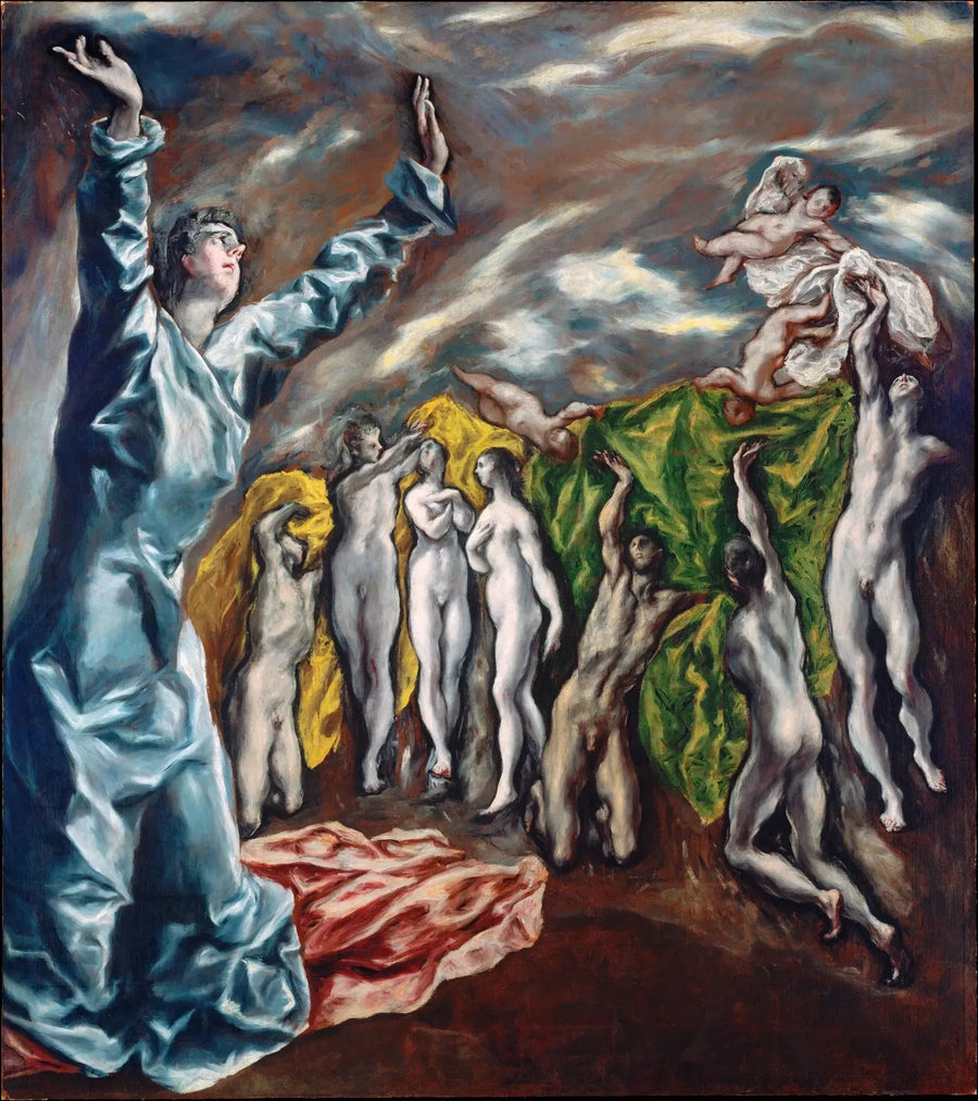 La apertura del quinto sello - El Greco