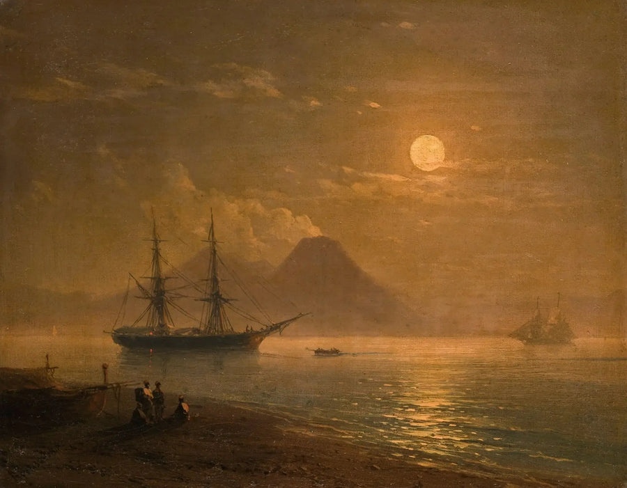 La bahía de Nápoles - Iván Aiévazovski