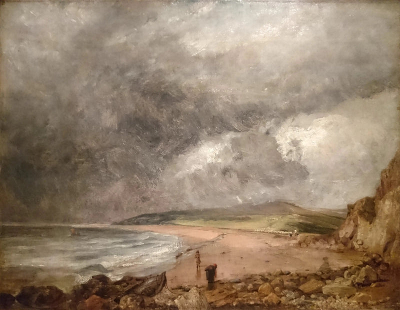La Bahía de Weymouth a la llegada de la tormenta - John Constable