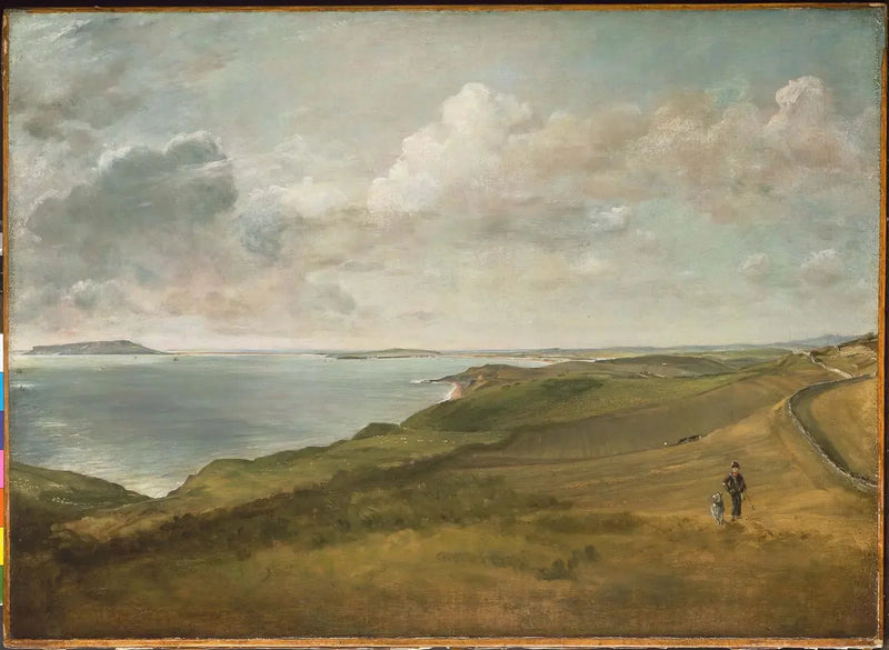 La bahía de Weymouth desde los Downs sobre Osmington Mills - John Constable
