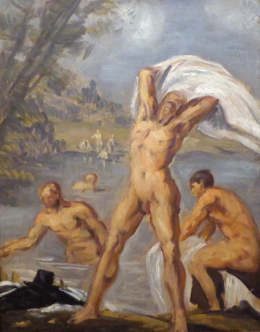 La Baño - Émile Bernard