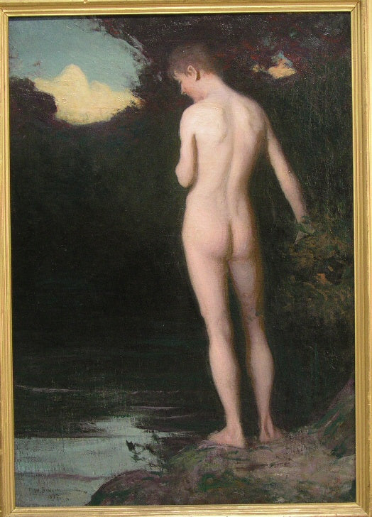La bañista - Frank Weston Benson