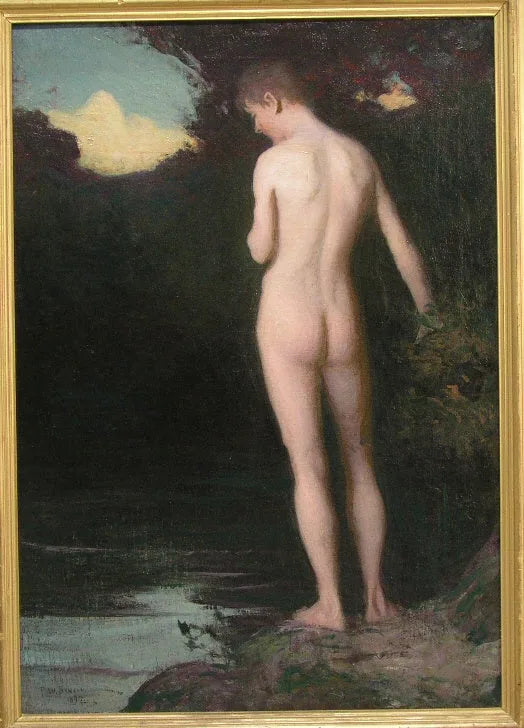 La bañista - Frank Weston Benson
