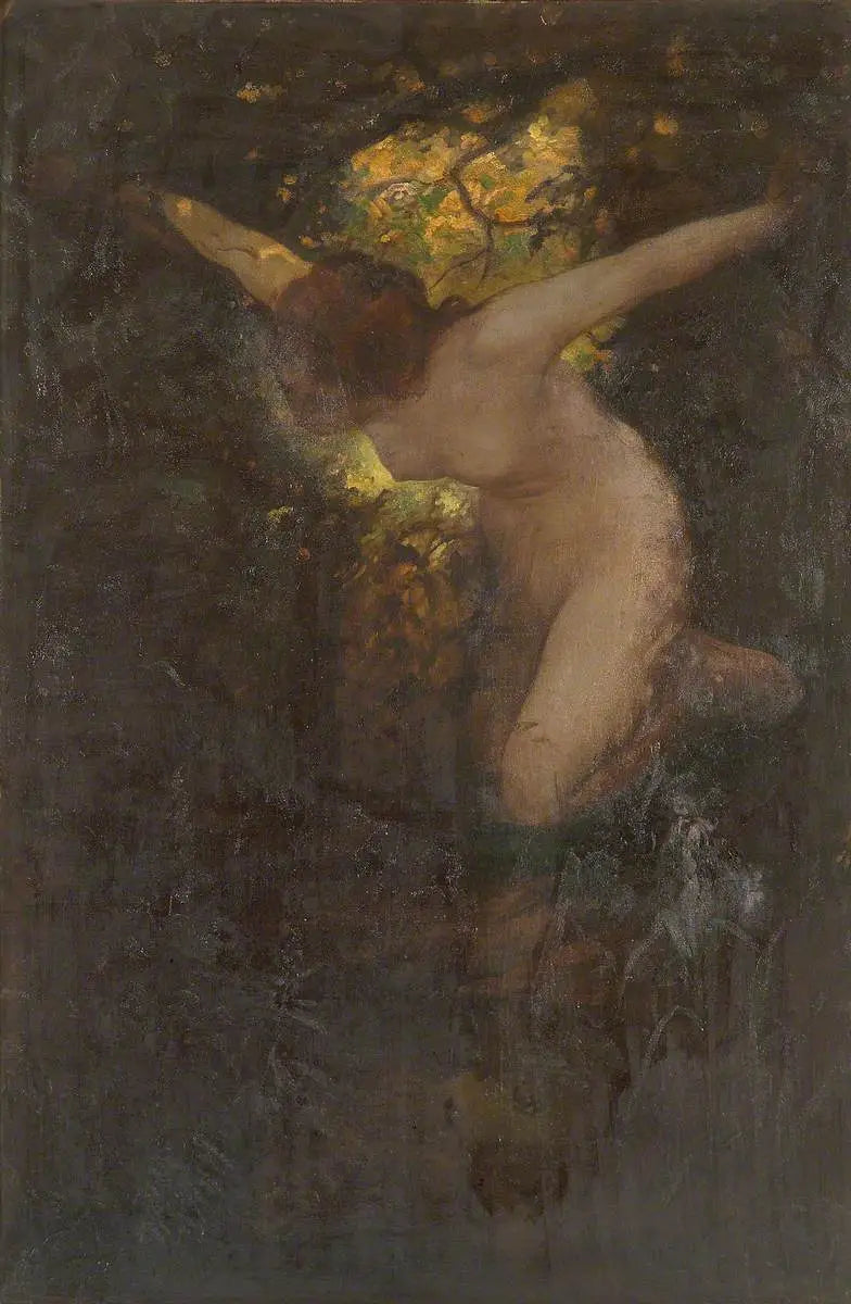 La bañista - Gustave Doré