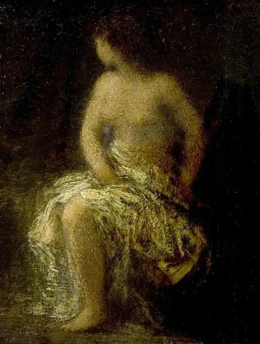 La bañista - Henri Fantin-Latour