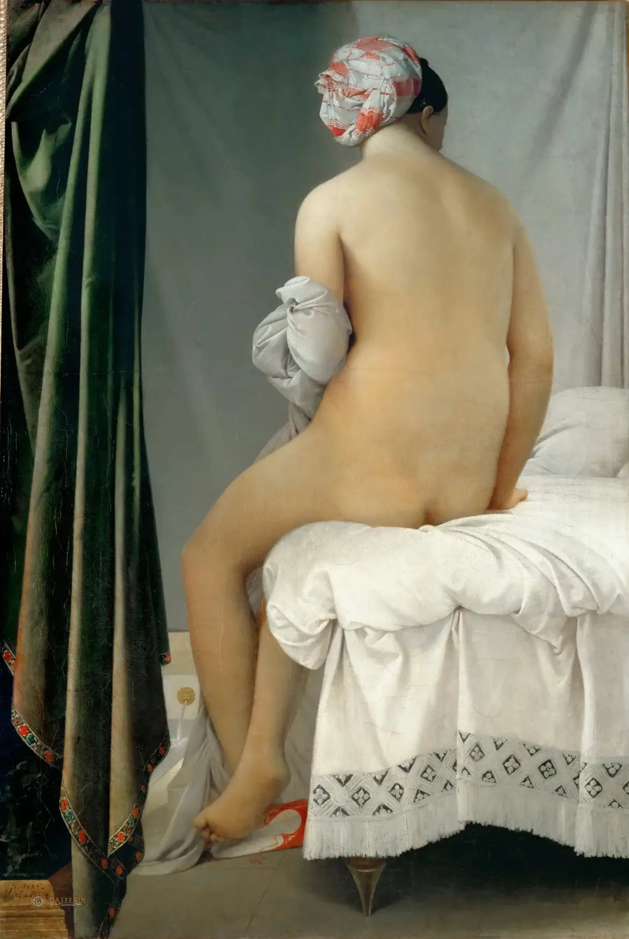La Bañista Valpinçon - Jean-Auguste-Dominique Ingres