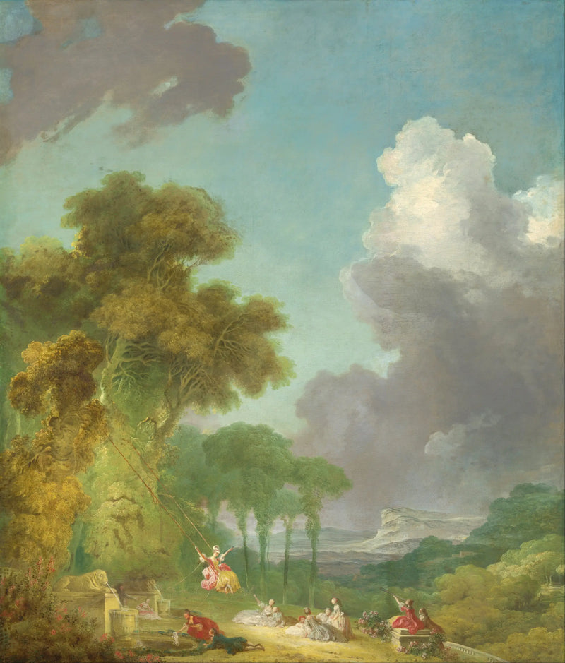 El columpio - Jean-Honoré Fragonard